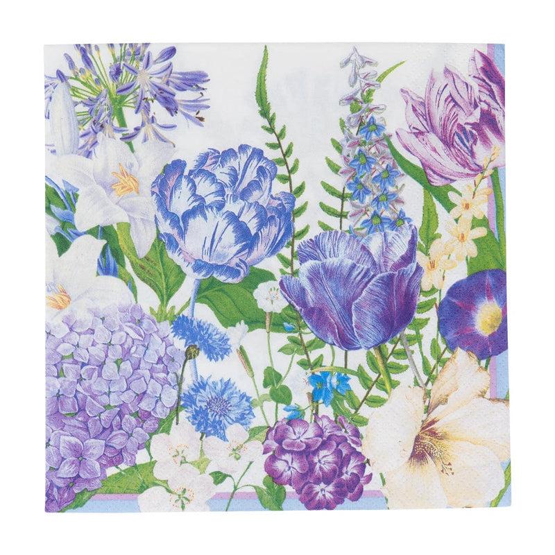 caspari Shades Of Blue Luncheon Napkins - 20 Per Package