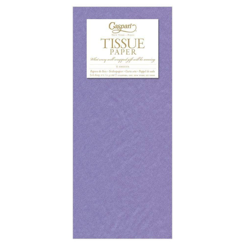 caspari Solid Tissue Paper in Lilac - 8 Sheets Included
