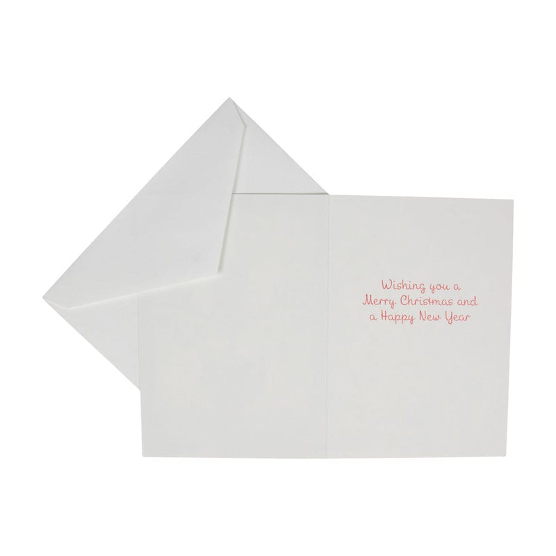 Caspari Sparkles And Twinkles B-Size Boxed Christmas Cards - 15 Cards And Envelopes