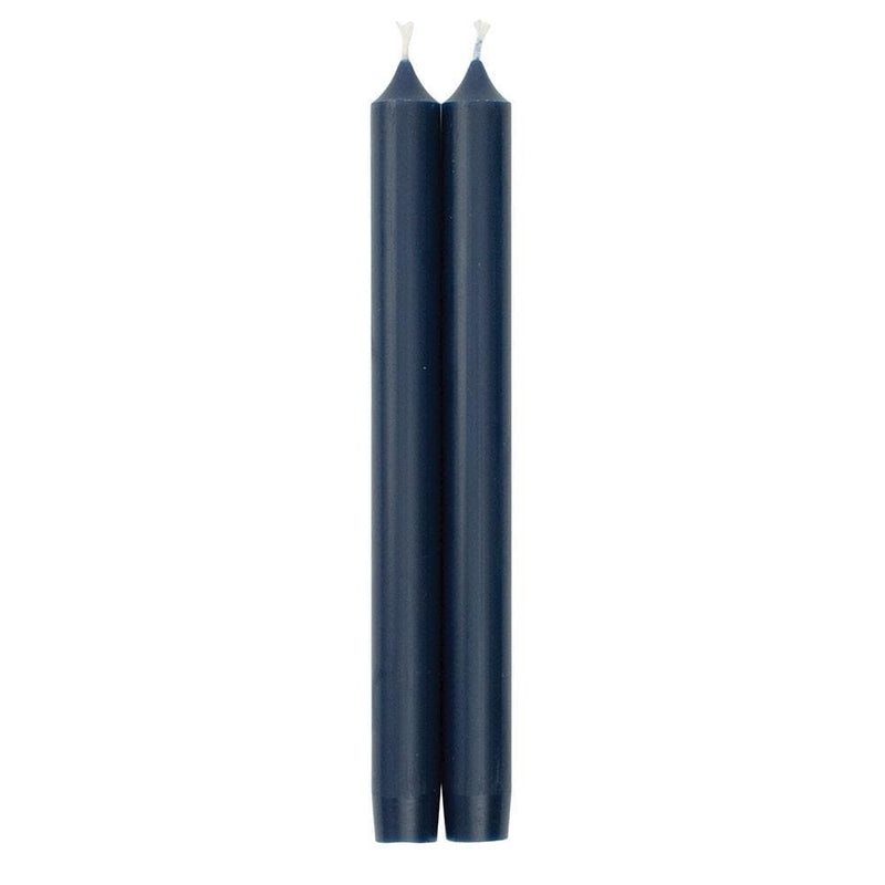 caspari Straight Taper 12" Candles in Marine Blue - 2 Candles Per Package