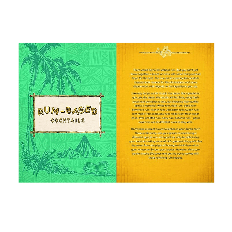 Caspari Tiki Cocktails: 180+ Dreamy Drinks And Luau-Inspired Libations