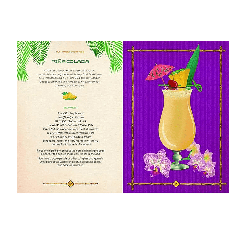 Caspari Tiki Cocktails: 180+ Dreamy Drinks And Luau-Inspired Libations