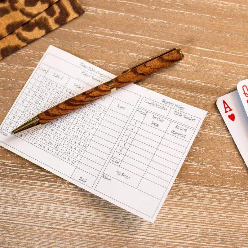Caspari Tortoise Bridge Tally Sheets - 12 Per Package