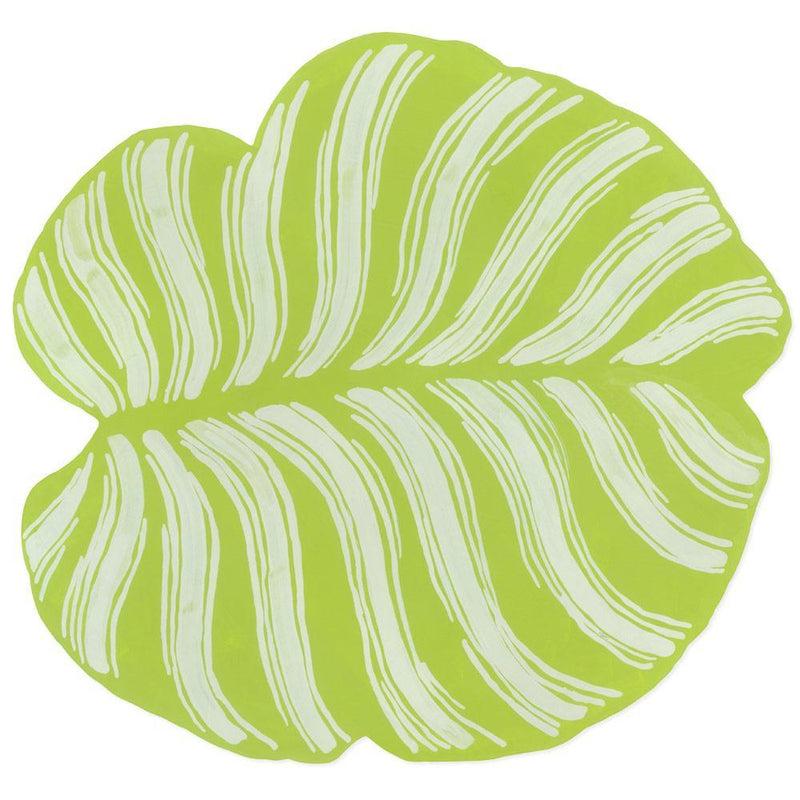 caspari Tropical Leaf Die-Cut Placemat - 4 Per Package