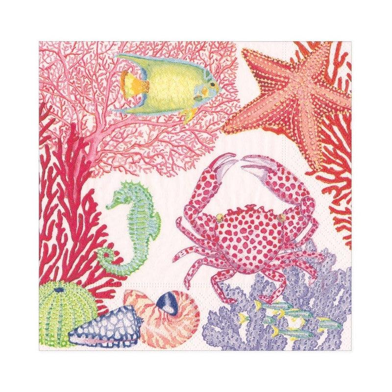 caspari Under the Sea Paper Luncheon Napkins - 20 Per Package