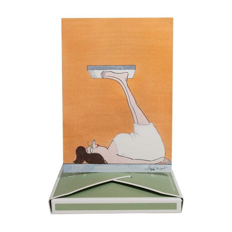 Caspari Whichever Angle Suits Boxed Note Cards - 8 Note Cards & 8 Envelopes