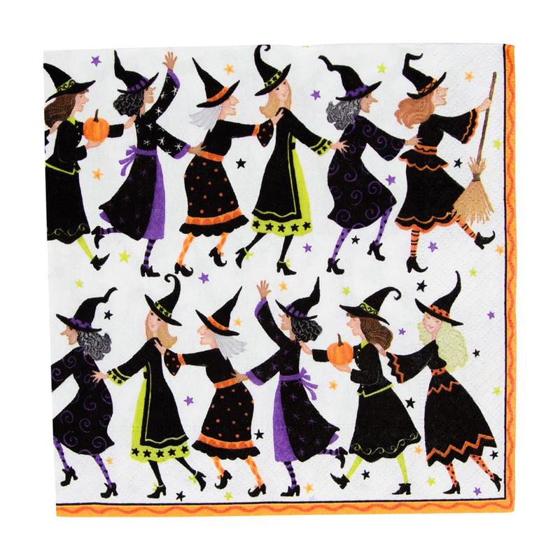 caspari Witches Conga Line Luncheon Napkins - 20 Per Package