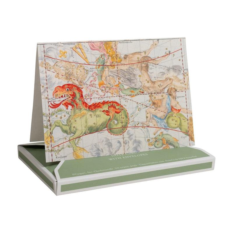 Caspari Zodiac Boxed Note Cards - 8 Note Cards & 8 Envelopes