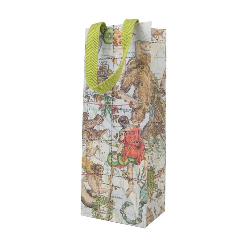 Caspari Zodiac Wine & Bottle Gift Bags - One Gift Bag Included