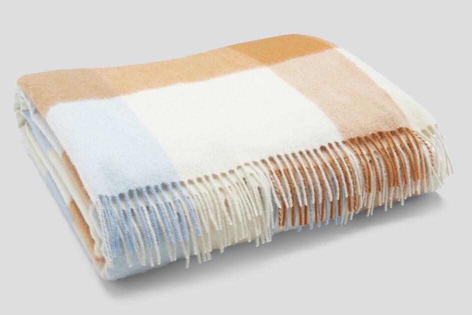 casper Bold Plaid Throw