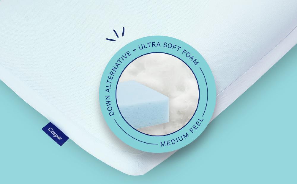 Casper Hybrid Snow Pillow