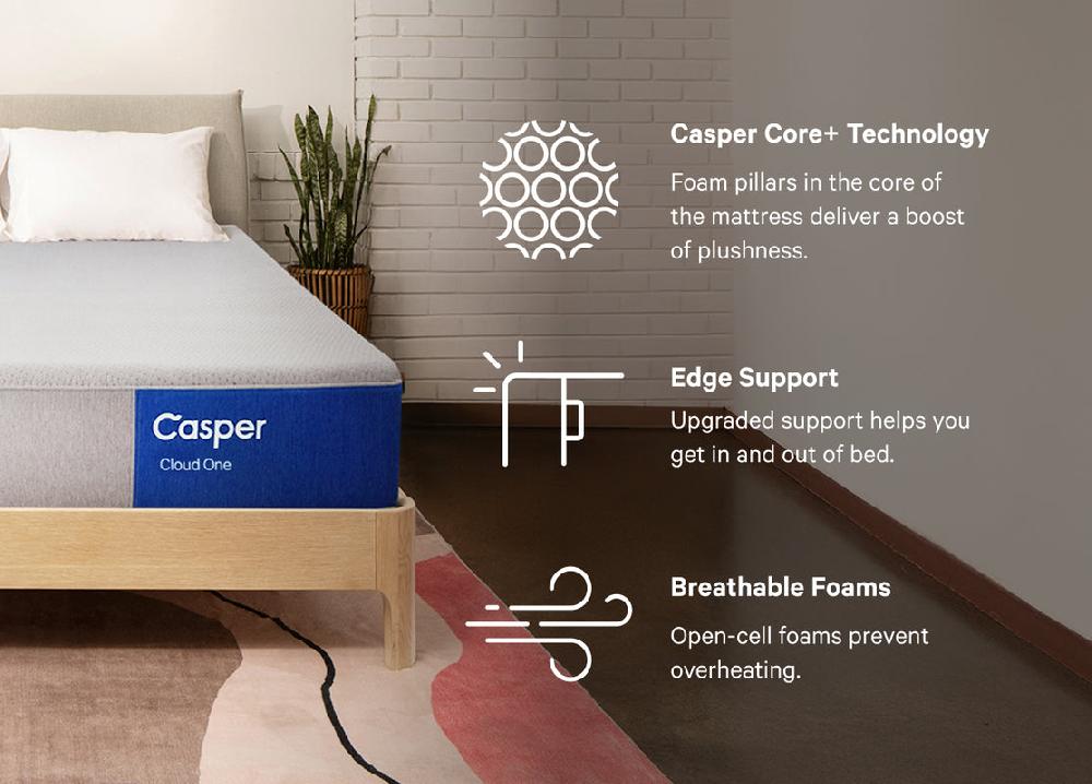 Casper Cloud One COMING SOON Casper® Premium Foam Mattress