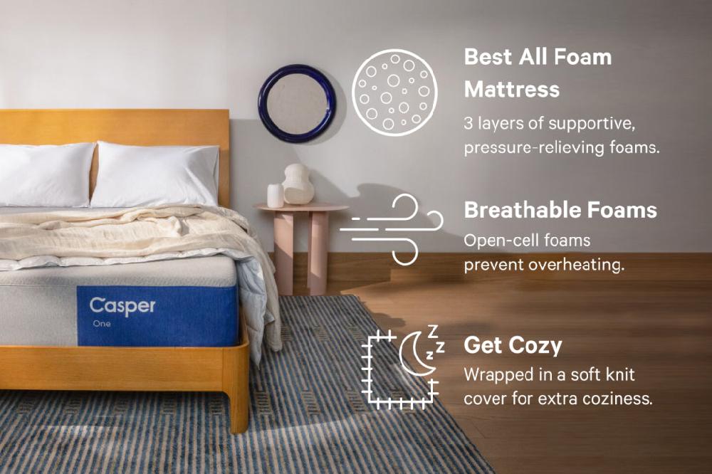 Casper The One BEST SELLER Casper® Premium Foam Mattress