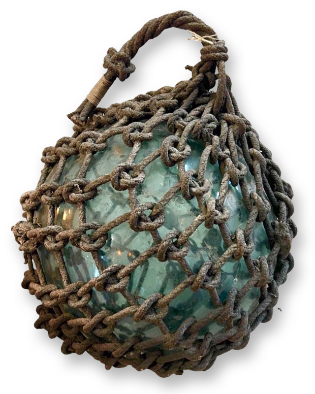 cassera Antique Japanese Glass Ball Float