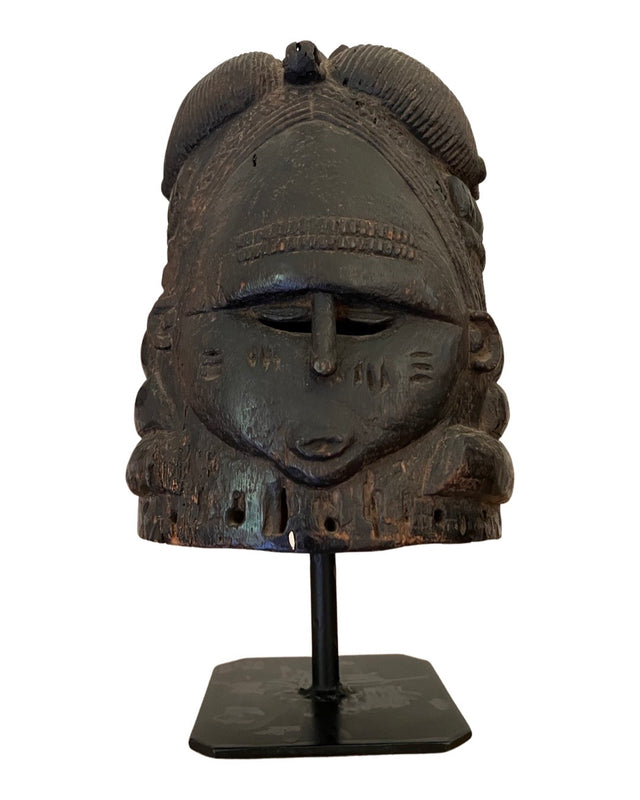Cassera Bundu Sande Society Mask (Sowei)