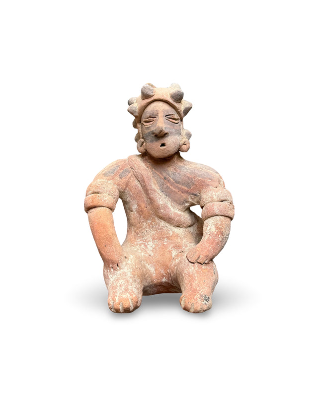 cassera Colima Seated Figure