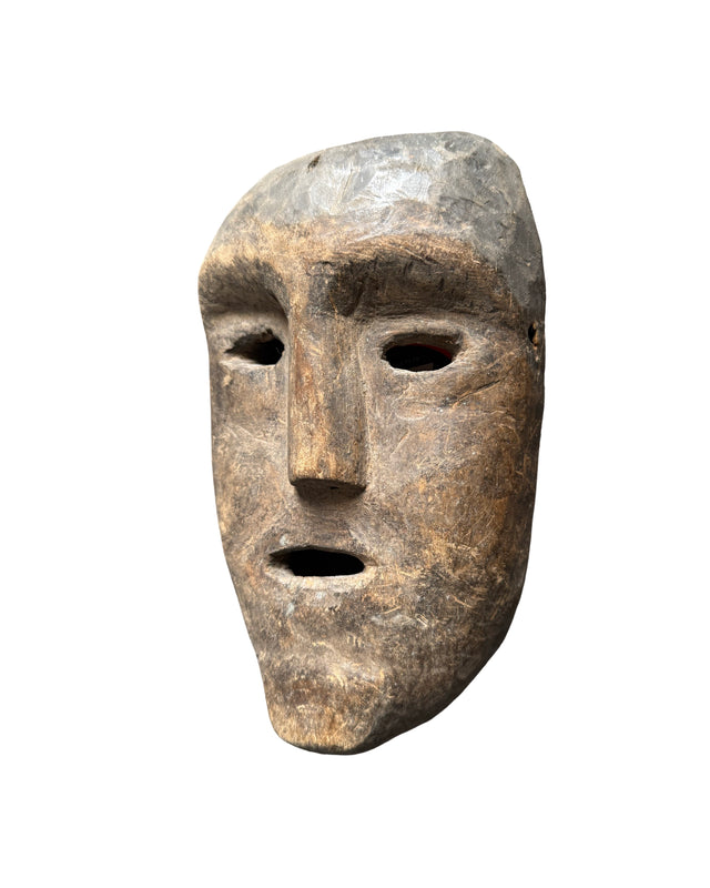 cassera Early Eskimo Wooden Mask