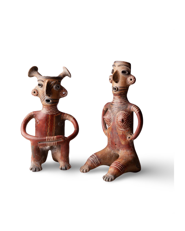 cassera IMPORTANT PAIR OF ZACATECAS FIGURES