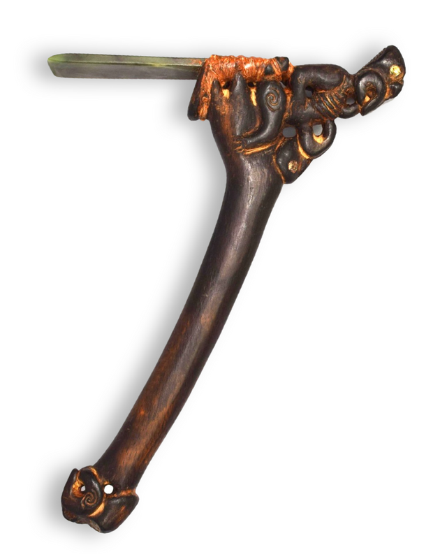 cassera MAORI Adze ‘toki pou-tangata’