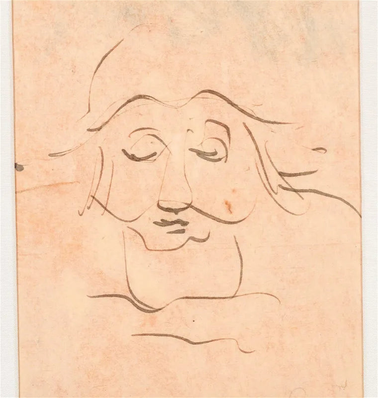 Cassera Market Drawing By Mark Tobey