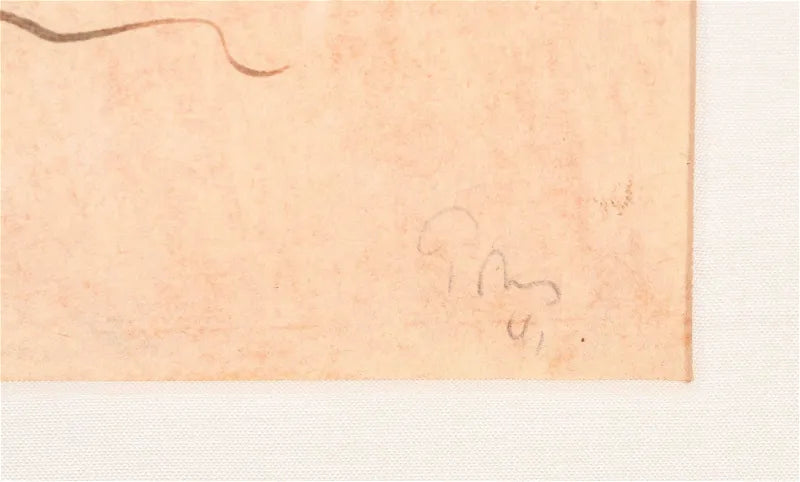 Cassera Market Drawing By Mark Tobey