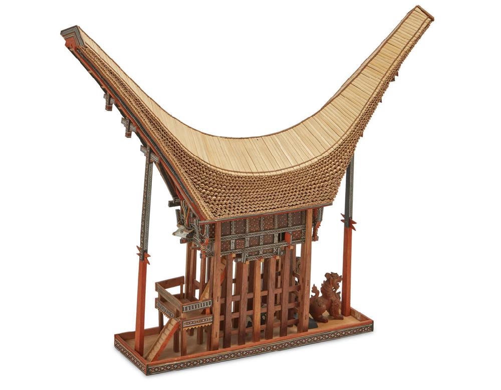 Cassera Model Of A Torajan Spirit House