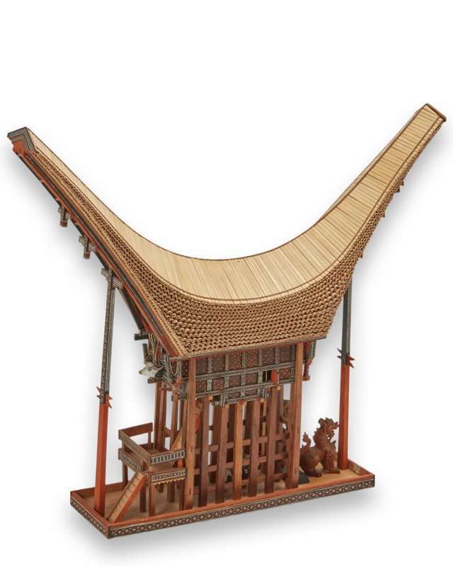cassera Model Torajan Spirit House
