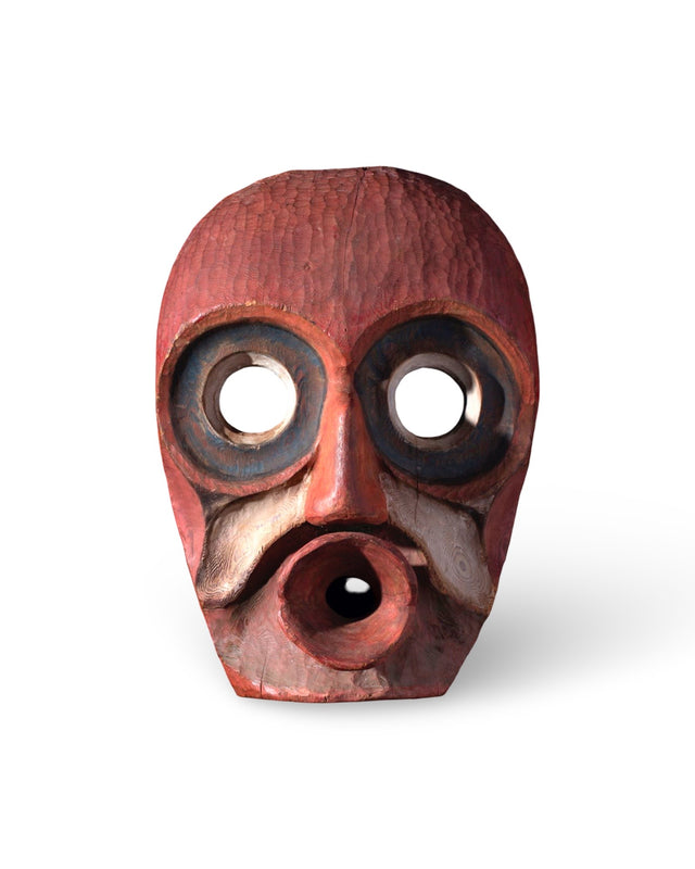 cassera MONUMENTAL KWAKIUTL DZUNUKWA MASK