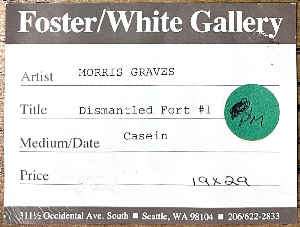 Cassera Morris Graves ‘Dismantled Fort #1