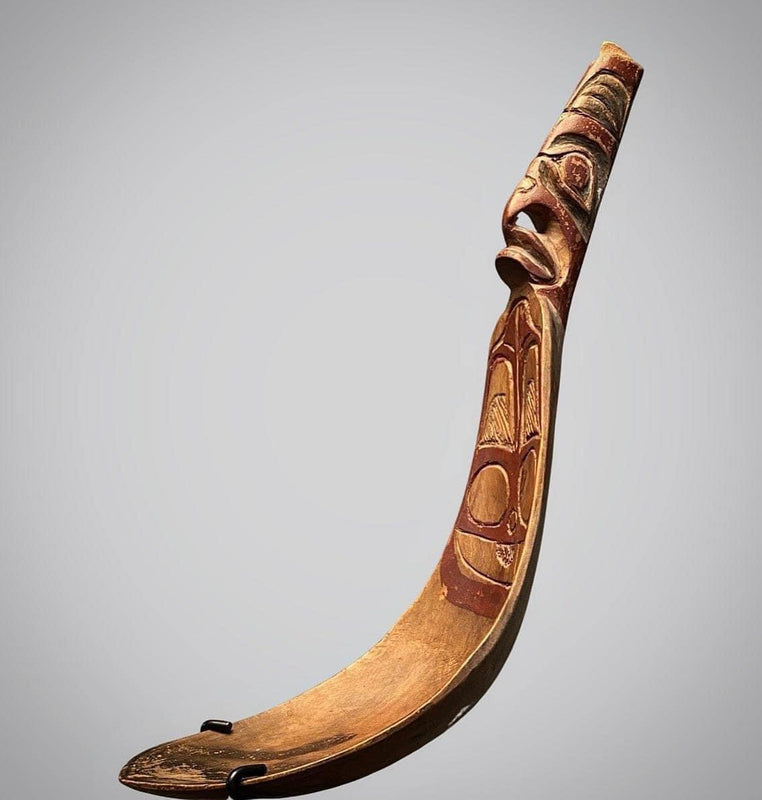 Cassera Northwest Coast Potlatch Ladle Haida