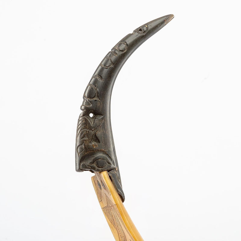 Cassera Northwest Coast Sheep Horn Spoon