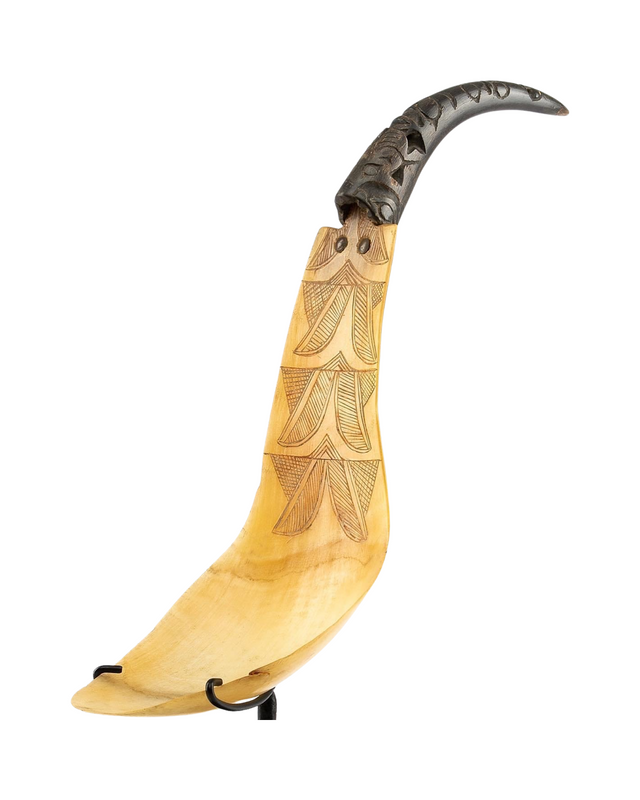 cassera Northwest Coast Sheep Horn Spoon