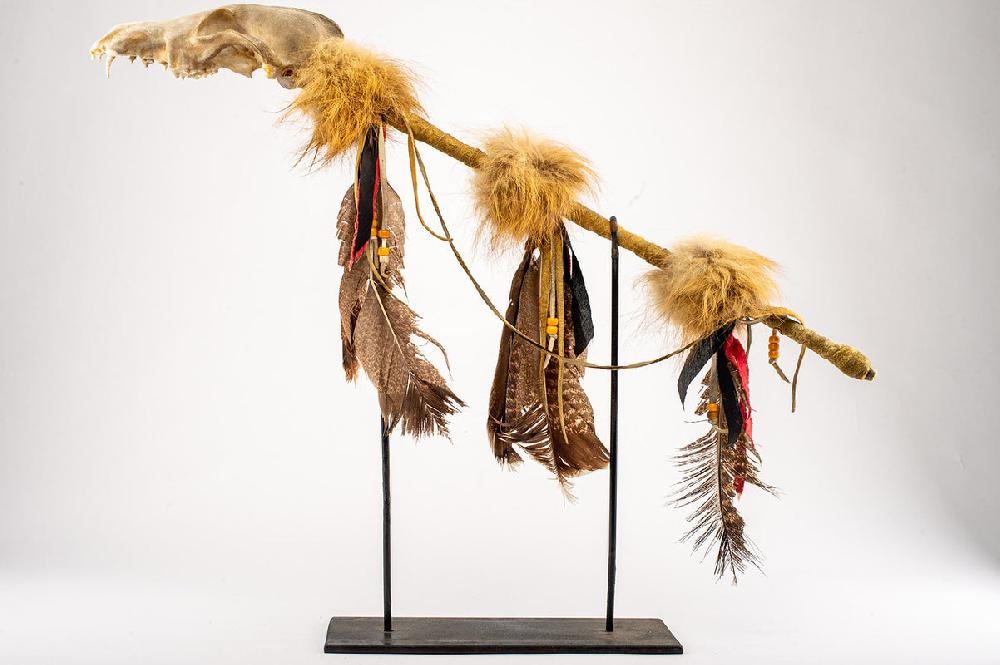 Cassera PLAINS INDIAN CEREMONIAL DANCE WAND