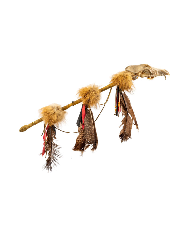 cassera PLAINS INDIAN CEREMONIAL DANCE WAND