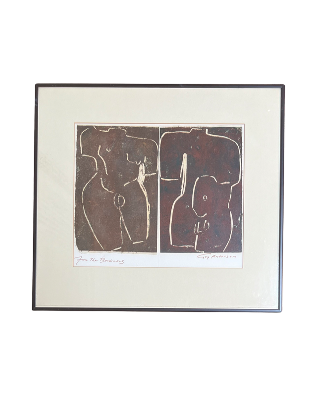 cassera Untitled “Torsos” Woodblock Print