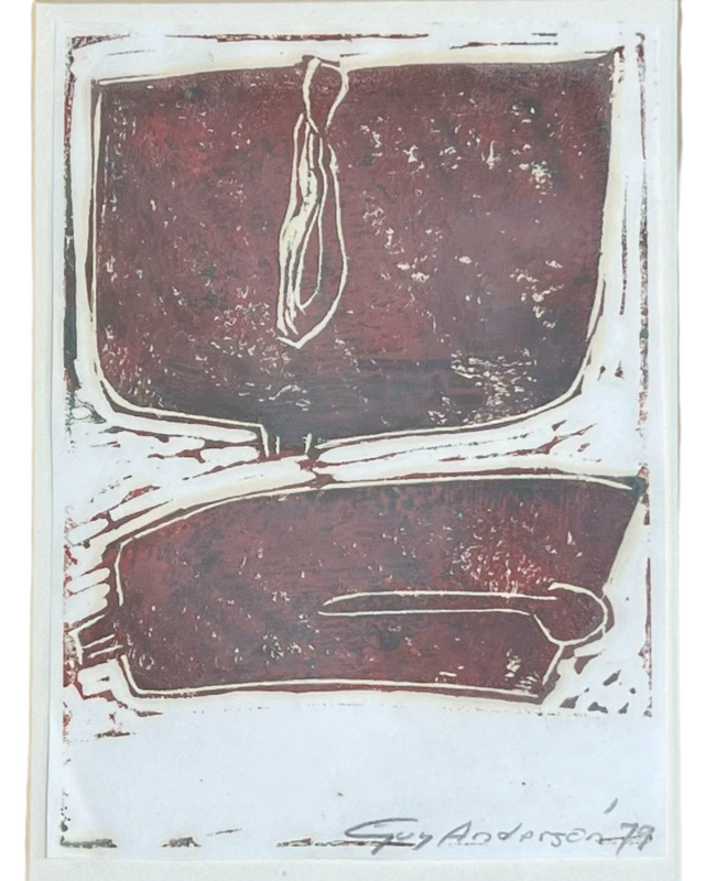 cassera Untitled Woodblock Print