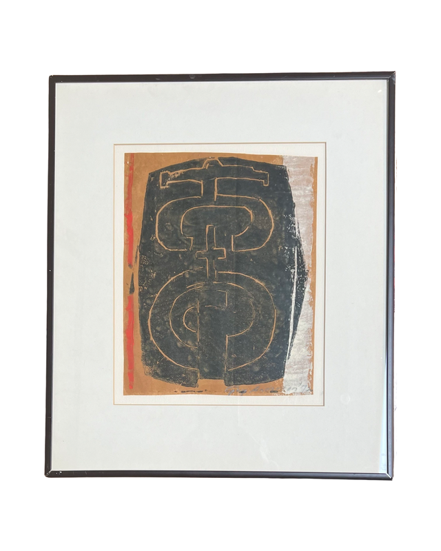 cassera Untitled Woodblock Print