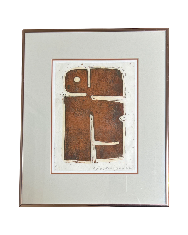 cassera Untitled Woodblock Print