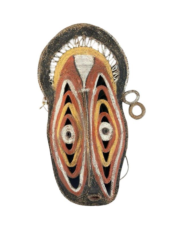 cassera Woven Abelam Yam Mask