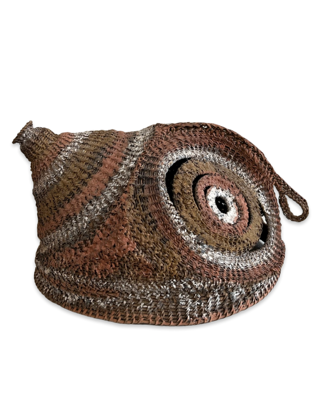 Cassera Woven Basket Yam Mask