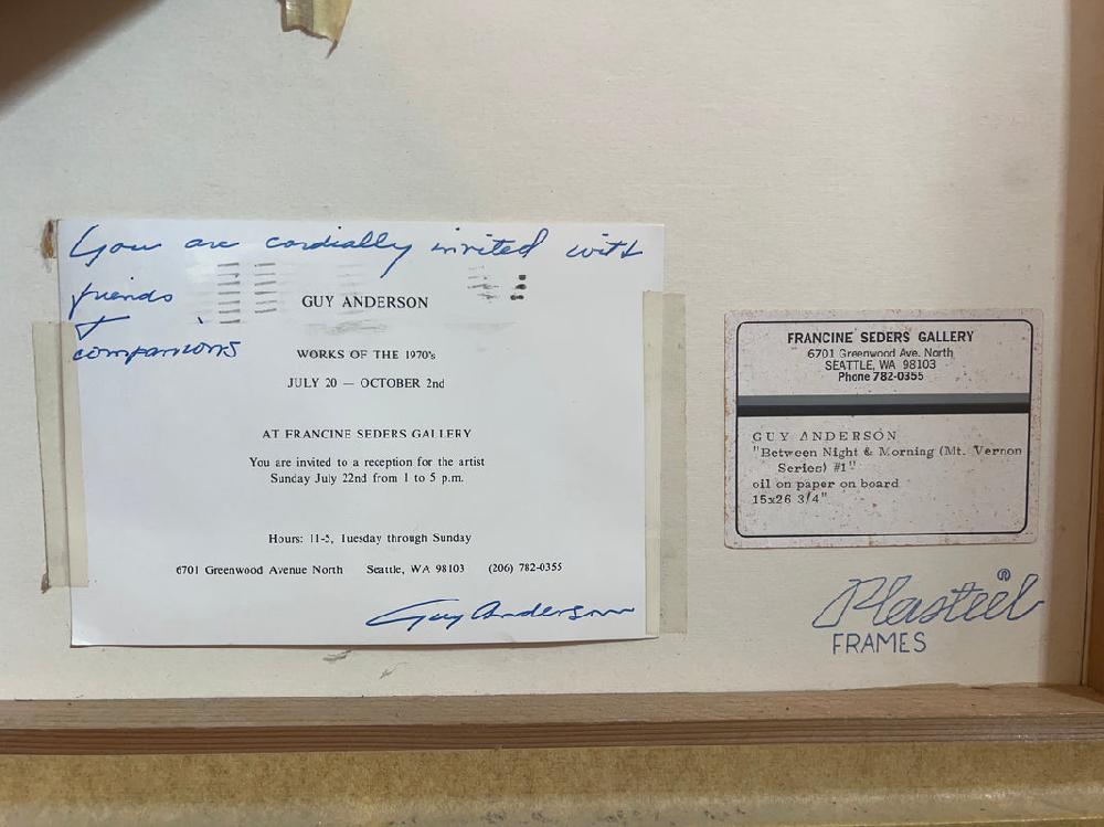 Cassera Guy Anderson Between Night And Day (Mt. Vernon Series) #1 1976