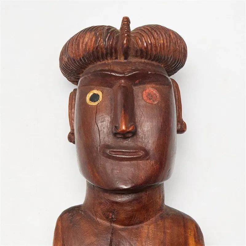 Cassera Rapa Nui Moai Paepae Fertility Figure From Easter Island