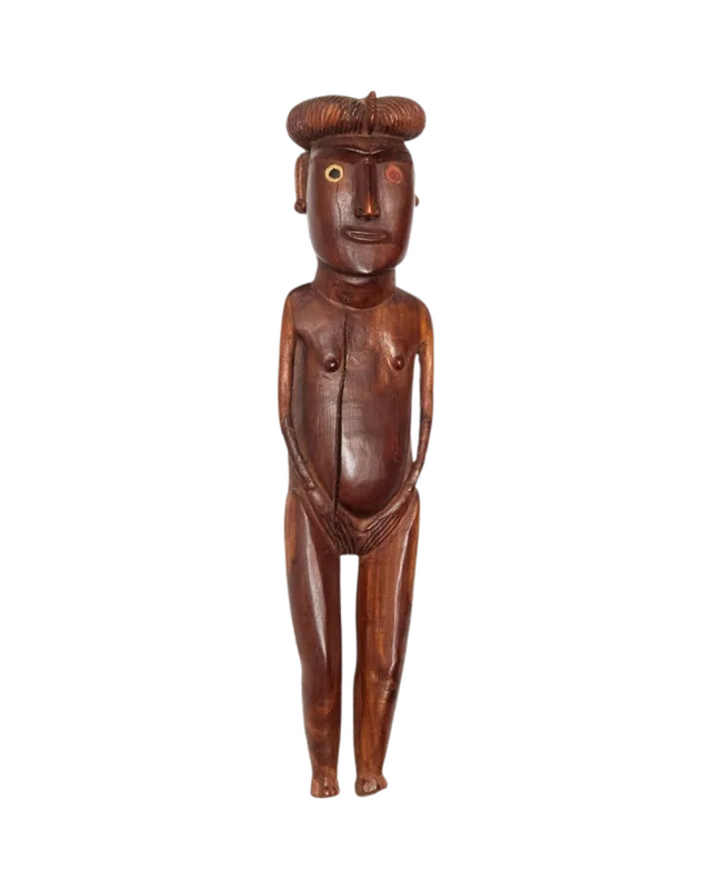 cassera Rapa Nui Moai Paepae Fertility Figure from Easter Island