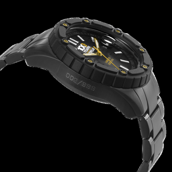 Caterpillar 100 Year Automatic Shockmaster Black Strap
