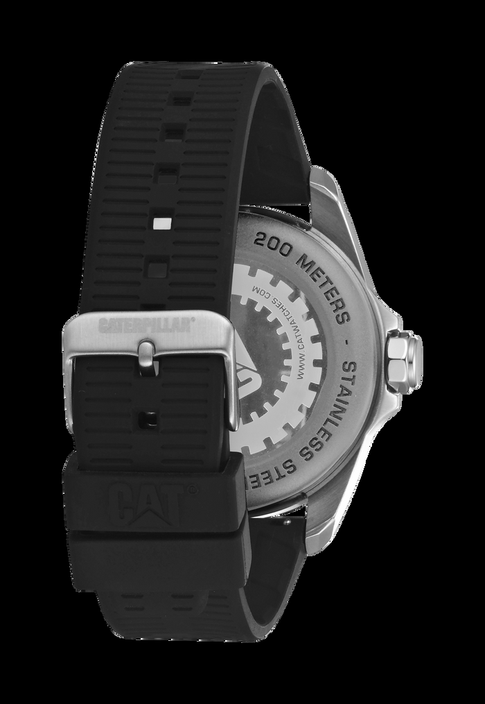 Caterpillar 100 Year Quartz Shockmaster Black Dial