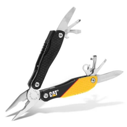 caterpillar 12-in-1 Multi Tool Yellow/Black Handle