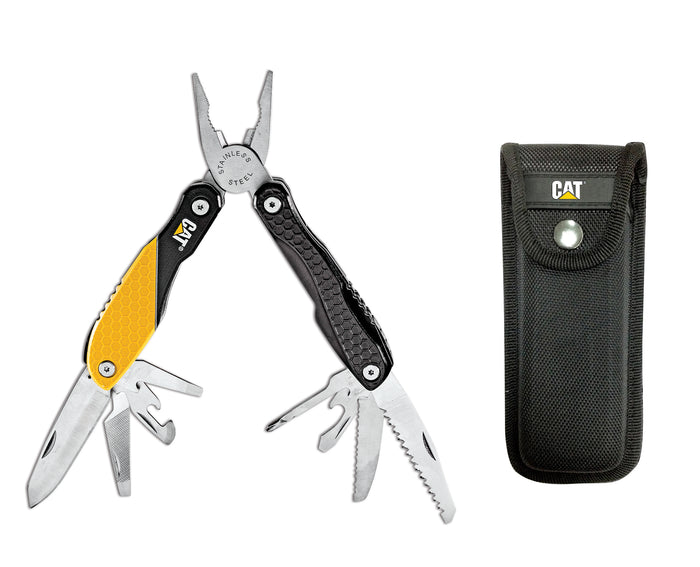 Caterpillar 13-in-1 Multi Tool With Pouch