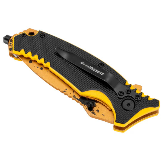 Caterpillar 8 Inch Drop Point Folding Knife