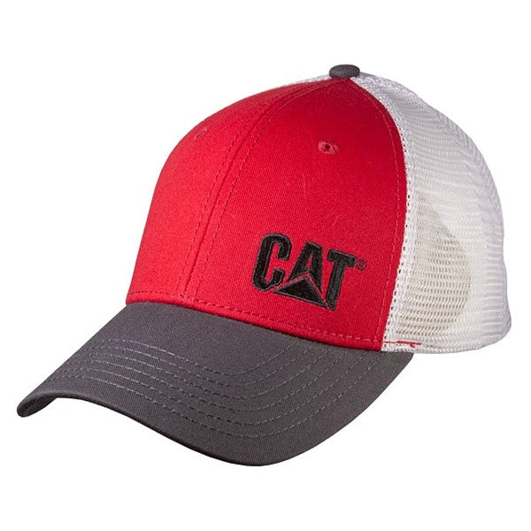caterpillar Big Red Side Logo Cap