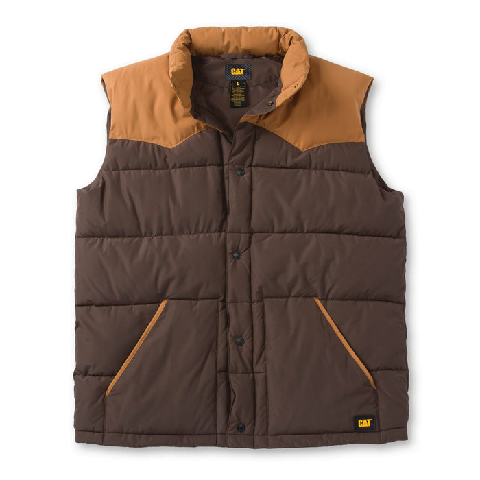 caterpillar Big Sky Puffer Vest